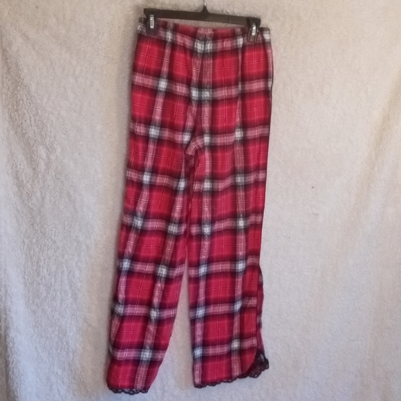 Victoria secret plaid 2 piece pajamas set size small - Picture 3 of 3